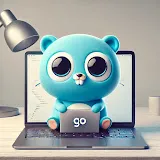 The Coding Gopher Logo